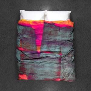 Release of the Unconscious Duvet Cover - Top View