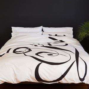 Love Song Duvet Cover - Room View