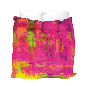 Pink Mojito Duvet Cover - inspired by steamy nights in Havana